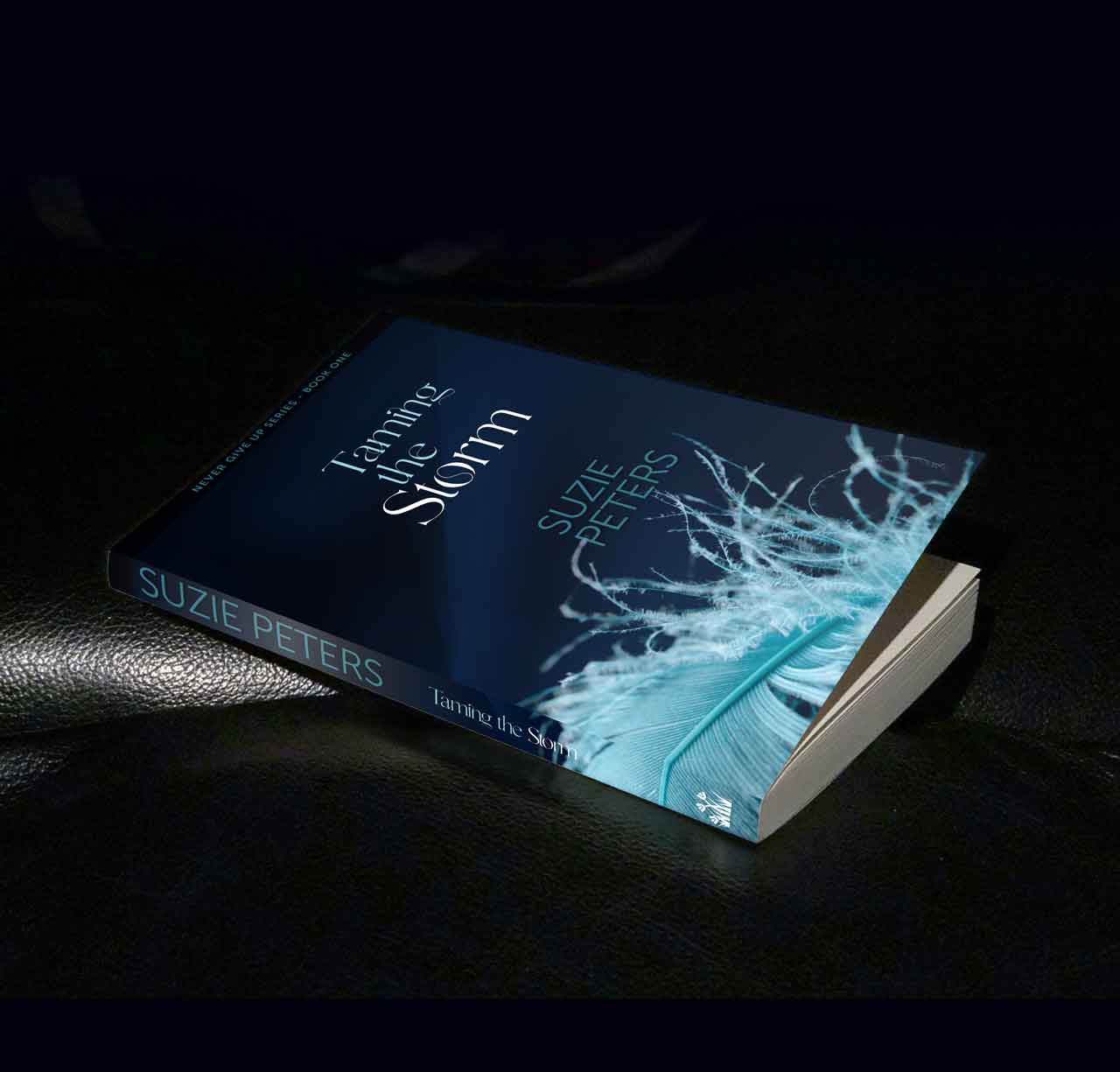 Taming the Storm by Suzie Peters book image.